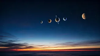 Watch Rare Celestial Alignment Near Western Horizon Before Midnight