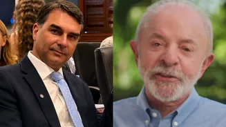 2º turno: Flávio Bolsonaro tem 52% dos votos válidos e Lula 48% em pesquisa BTG/Nexus