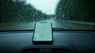 Offline Maps Beat Network Panic On Rainy Roads