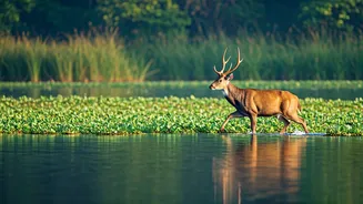 Discover India's Unique Floating National Park: Keibul Lamjao National Park in Manipur!