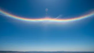 NASA's New Fire Rainbow Picture Sharpens the Question of Atmospheric Optics