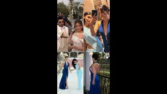 Disha Patani & Mouni Roy Serve BFF Goals At Nupur Sanon & Stebin Ben's Wedding