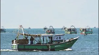 Tamil Nadu's 345 fishermen return to Chennai after Iran ordeal