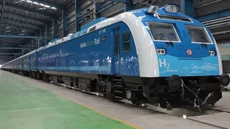 India's 1st hydrogen train might run at speeds of 110km/h
