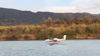 Uttarakhand: Second trial of seaplane landing in Rishikesh also successful, next trial at Tehri Lake