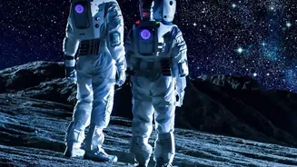 Flexible Artemis lunar suits help astronauts navigate uneven moon terrain during NASA missions