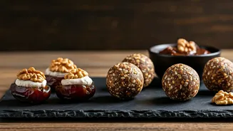 Walnut-Date Delights: 5 Irresistible Vegetarian Snacks