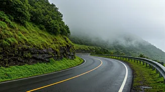 Drive Along Massive Misty Hairpins Of The Western Ghats