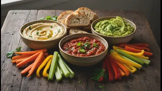 Homemade Dips Make Rainy Snacking Less Risky