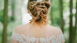 Why Bloom-Embellished Hairpins Provide Functional Beauty For Complex Wedding Hair Updos