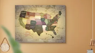 Give your home character with vintage maps