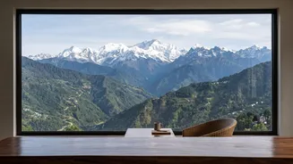 Top co-working cafes in Gangtok offering organic coffee, quiet workspaces, and mountain valley views