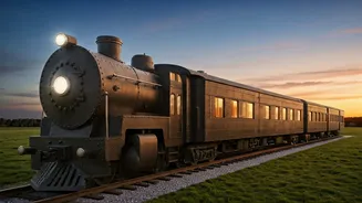 Retired Railway Man Crafts Nostalgic Home: A Train Coach and Rake Wall Come to Life!