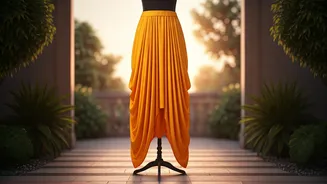 10 Chic Dhoti Skirt Styles for a Stylish Summer in India