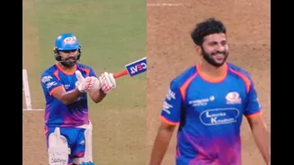 Rohit Sharma Roasts Shardul Thakur After Hitting Him For A Six In MI Nets | Watch