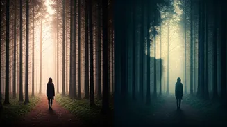 Optical Illusion Personality Quiz: Woman, Trees, or Both? Discover Your Introvert/Extrovert Nature!