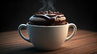 Why This 2 Minute Chocolate Cake Is Pure Heaven