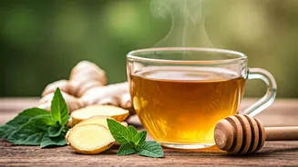 Tulsi Ginger Honey: A Soothing Indian Remedy