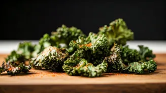 Fitness Enthusiasts Love Paprika Dusted Oven Baked Kale Chips Recipe