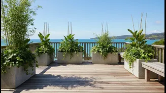 Large Planters Need Load Distribution, Not One Crowded Corner