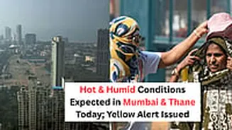 Mumbai Weather Update For April 25, 2026: City Sizzles At 33°C In Morning Hours; Hot & Humid Expected Today, AQI At 63