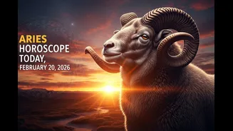 Aries Horoscope Today, February 20, 2026