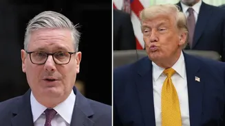 Trump's Parting Shot at Keir Starmer Over Iran War: 'Not Winston Churchill'