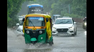 Heavy Rain, Flash Flood Risk In Many States As Monsoon Intensifies; Delhi, Mumbai, J&K On Weather Watch