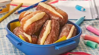 Receita de sonho de padaria com bisnaguinha