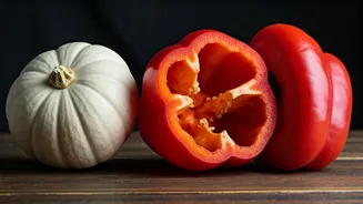 Red Capsicum vs. White Pumpkin: Nutritional Showdown!