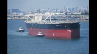 Petroleiro japonês atravessa Ormuz com 2 milhões de barris de petróleo