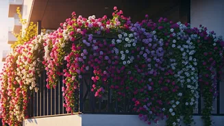 Transform Your Small Balcony into a Blooming Oasis with Stunning Flowering Vines