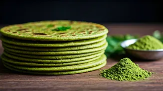 Parathas Get A Green Moringa Power Move