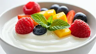Summer Indulgence Needs More Yoghurt And Fruit