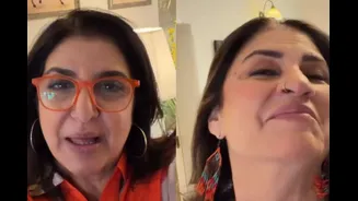 Farah Khan And Kunickaa Sadanand Take On The Viral ‘Passing The Phone’ Trend