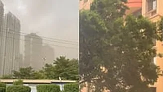ALERT Mumbaikars! Massive Dust Storm Hits Thane, Navi Mumbai Areas; MMR Residents Urged To Stay Indoors - WATCH VIDEOS