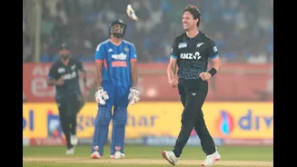 Too Hot To Handle: NZ Outgun IND; Survive Dube Onslaught To Secure 50-Run Win In Vizag