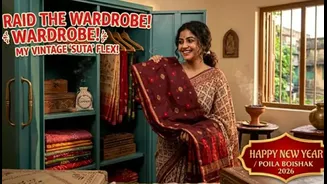 Raid the Wardrobe: Stealing Vintage 'Suta' for an Unplugged, Authentic Poila Boishak and Bengali New Year