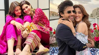 Kriti Sanon Gets Emotional As Sister Nupur Sanon Gets Engaged To Stebin Ben, Pens 'Am Gonna Cry'