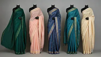 5 Elegant Sarees: Minimal Styling for Maximum Impact