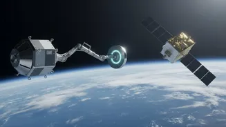 Space Junk Cleanup: Testing Magnetic Capture Probes For Satellite Removal From Orbit