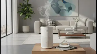 An Air Purifier Complements Surface Cleaning but Cannot Replace It
