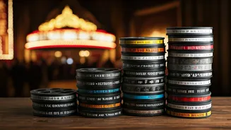 Movie earnings are compared at the box office.