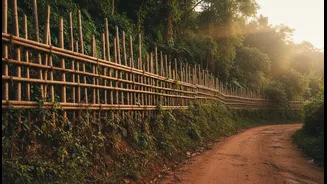 How Mizoram Villages Mobilise Grassroots Labour For Broad-Scale Bamboo Infrastructure Protection Plans
