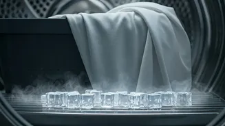 Dryer Ice Trick: Your Quick Fix for Wrinkle-Free Clothes!