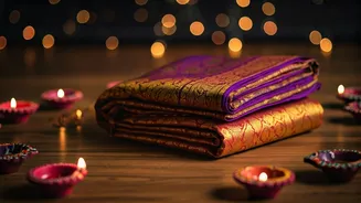 Alia Bhatt's Saree: A Diwali Hit at 30!