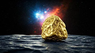 Unearthing Gold: From Cosmic Birth to Earth's Riches