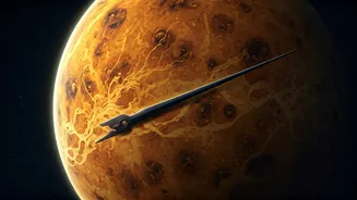 Venus Slow Rotation Makes Days Longer Than Whole Earth Years