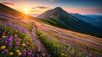 Bloom Trails: Journey Through the World's Most Spectacular Wildflower Hikes