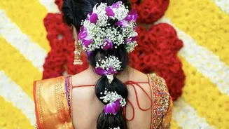 Attending a festival? Try these flower hairdos to stand out